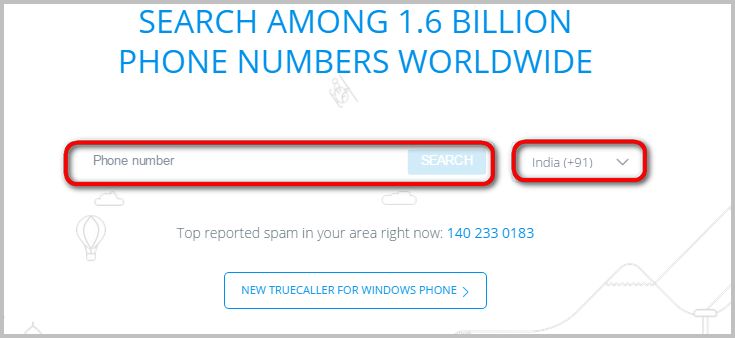 Trace Unknown Mobile Number with Owner Name