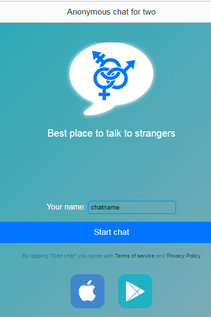 talk to random people app