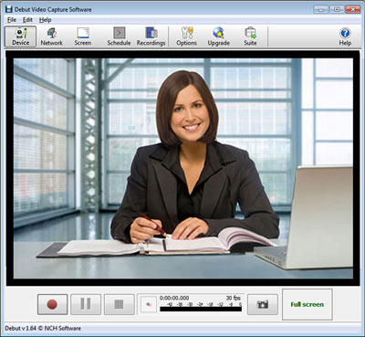 webcam recorder debut video capture software