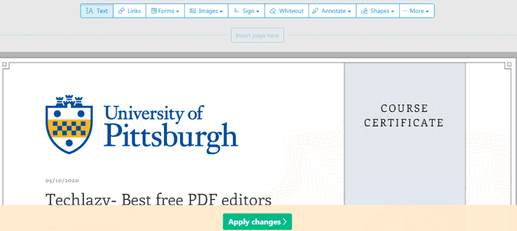 pdf editor free download for windows 10